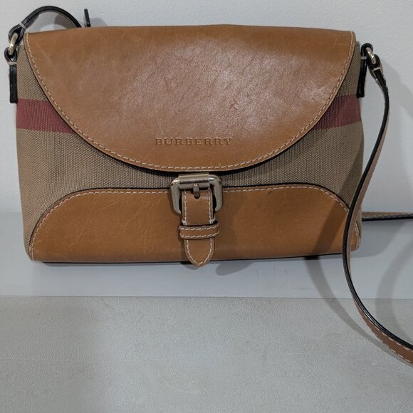 Burberry Brown Shoulder Bag - Picture 1 of 7